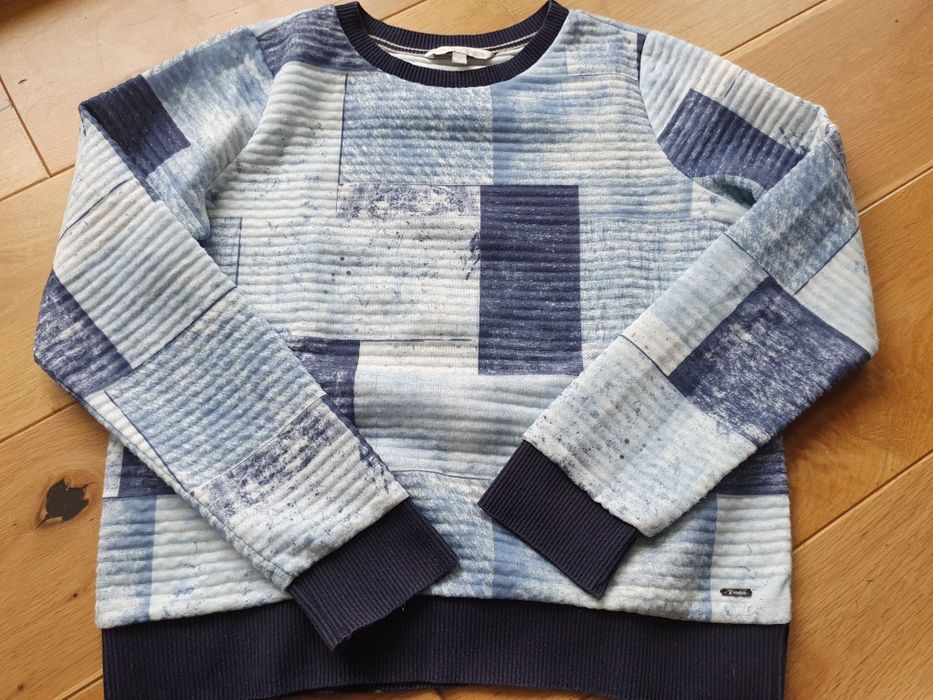 Bluza bluzka Tom Tailor niebieska S