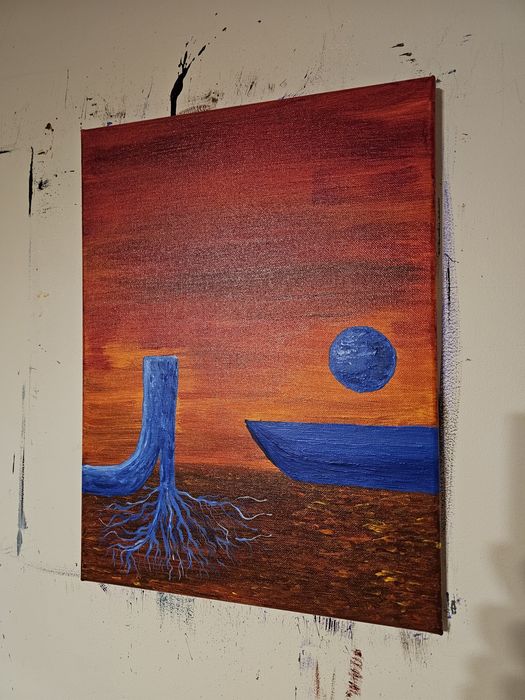 Obraz akrylowy 30x40 cm. "Przestrzeń"