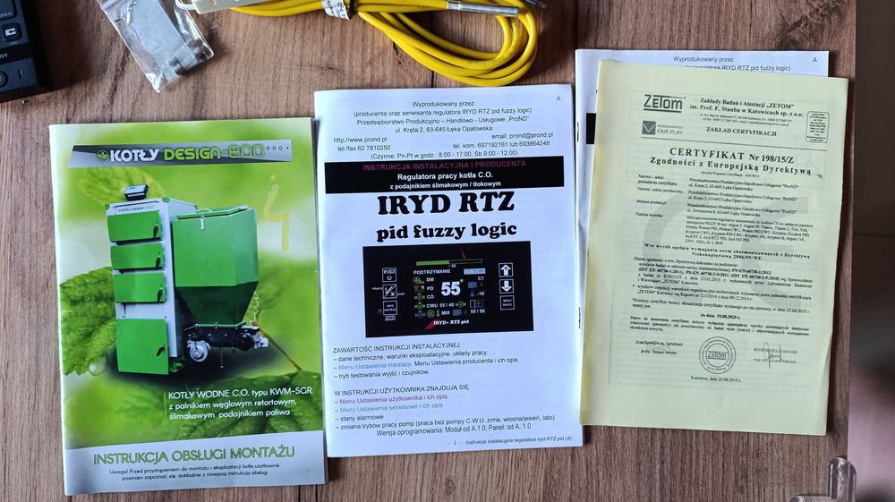 Piec Co 19kw z podajnikiem