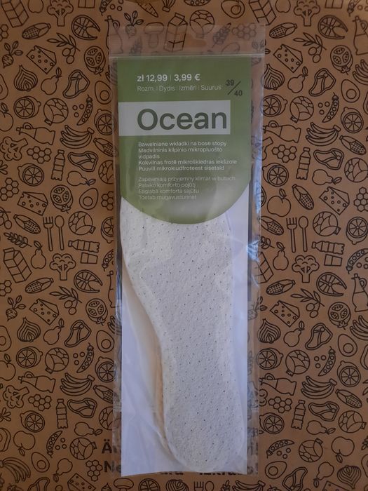 Устілки-вкладки 100% бавовняні у взуття, розмір 39-40 - 175 грн/200грн