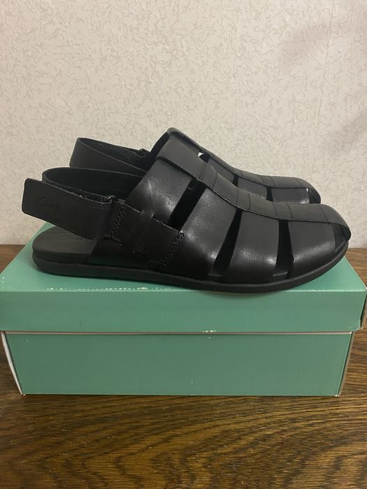Мужские сандали, натуральная кожа Clarks