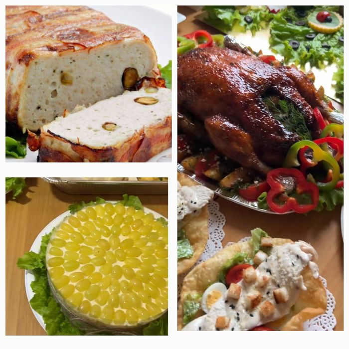 Еда домашняя на заказ. Праздничные блюда .Фуршет.Комплексные обеды.