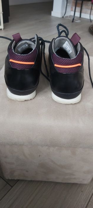 Męskie półbuty skórzane