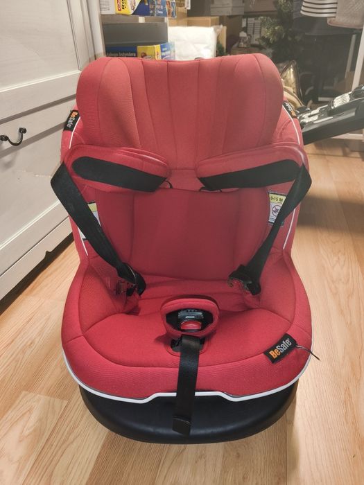 Fotelik i nosidełko besafe 3 w 1 ISOFIX przodem tyłem baza