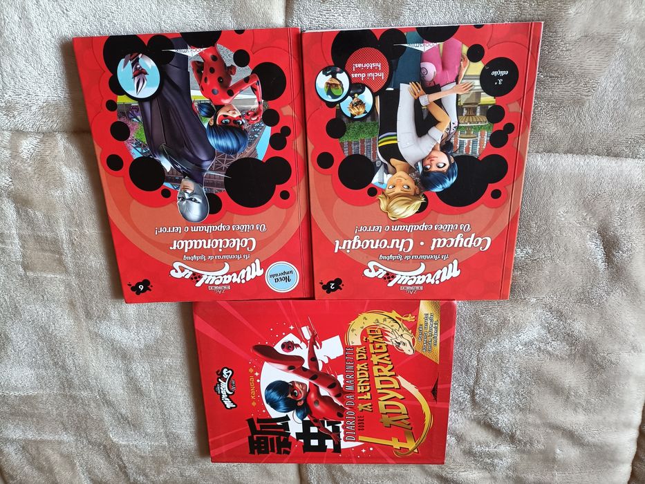 3 Livros da Ladybug