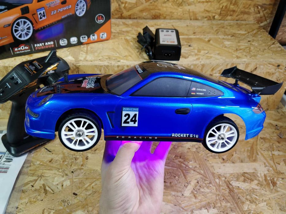 RC машинка дрифт ZD Racing Rocket Brushless 1/16 Нова дріфт
