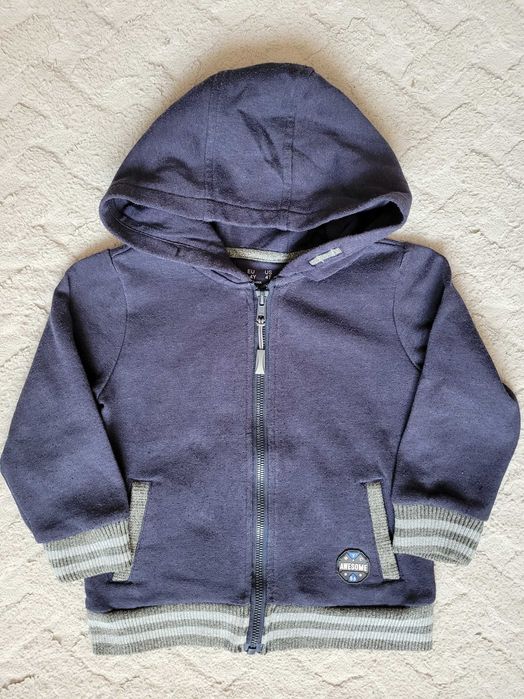 Bluza bawełniana na polarku rozm.98-104
