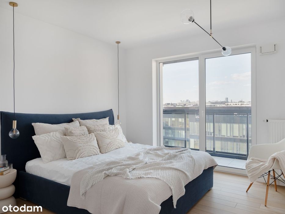 Ostatnie piętro | Widok na centrum | 2 balkony | 60 m² | Bezpośrednio