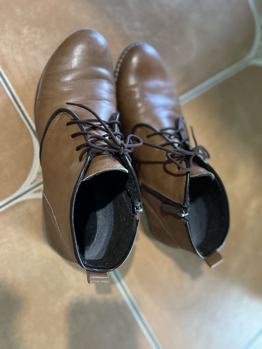 Botki skórzane rozm 39