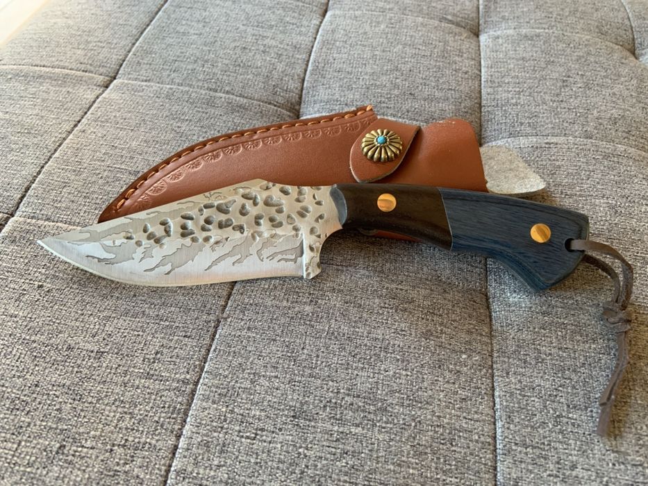 Нож кухонный Ніж кухоний Нож  Кований  нож ручной работы  ніж  фултанг