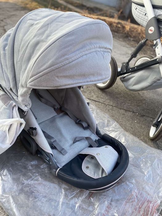 Візок дитячий 2 в 1, прогулянкова коляска, люлька схожа на cybex anex