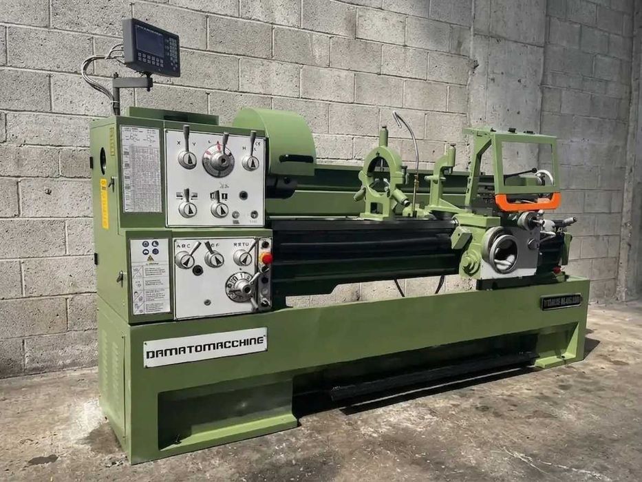 Токарний верстат Damatomacchine Titanium 80.460.1500 Dro. Виробник Італія,  токарный станок, токарно-гвинторізний верстат, токарно-винторезный станок