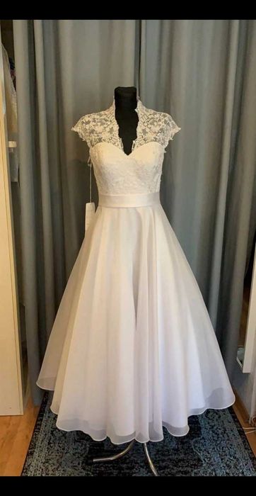 Suknia ślubna retro S/M [Nowa]