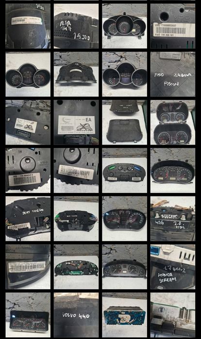 Панель приборів до багатьох авто в описі приборка приборов
