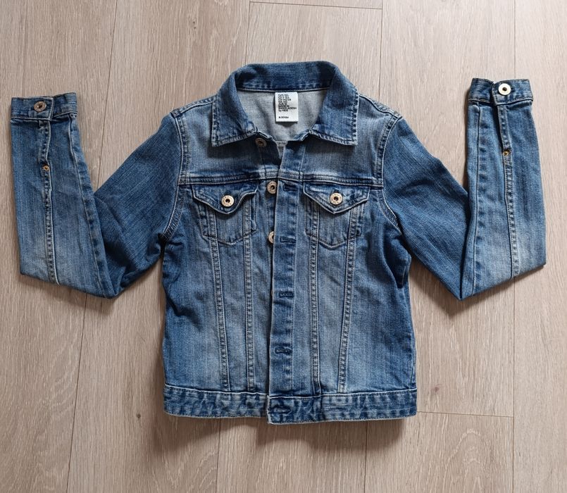 Kurtka/ kurteczka jeansowa H&M rozmiar 134 dla dziewczynki