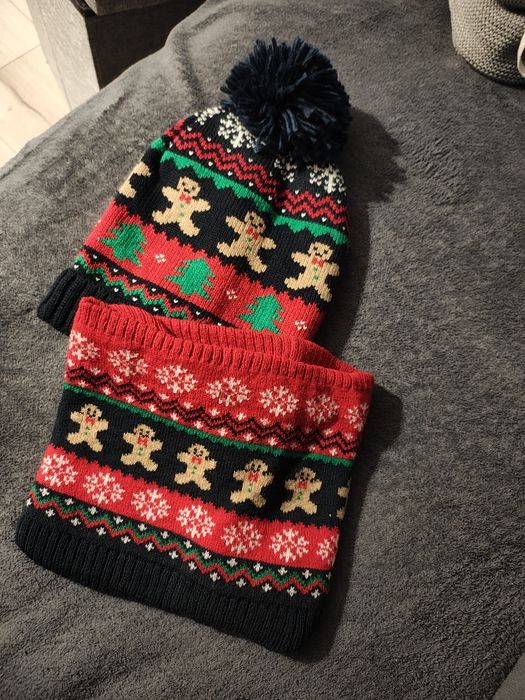 Czapka i komin na zime