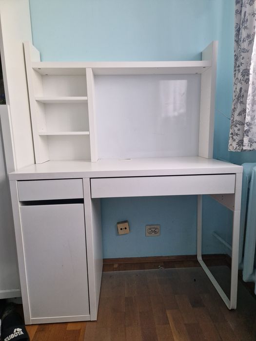 Biurko IKEA MICKE bez nadstawki + wkład do szuflady GRATIS!