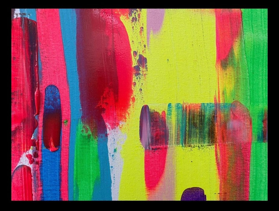 Favi Gales - pintura a acrílico sobre tela ( díptico )
