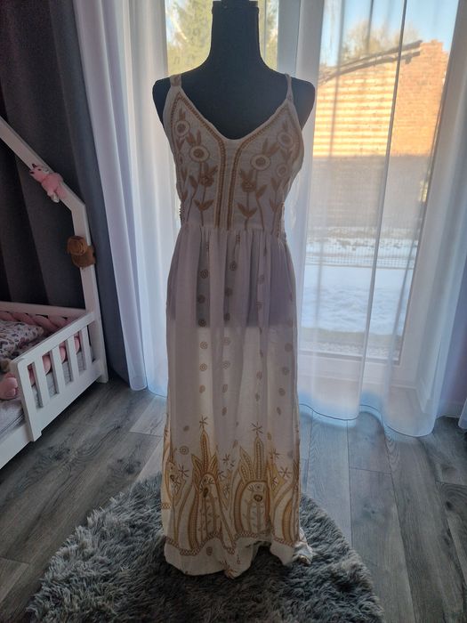 Chloe atetitia długa letnia damska sukienka S/M