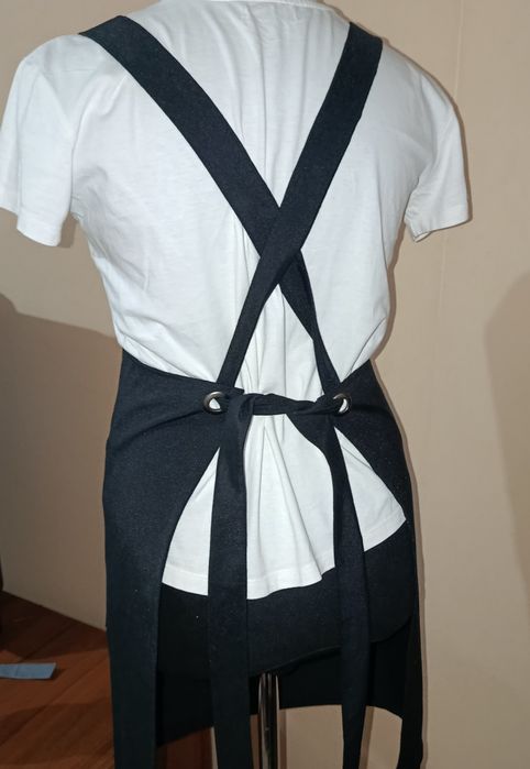 Фартук  для повара черный