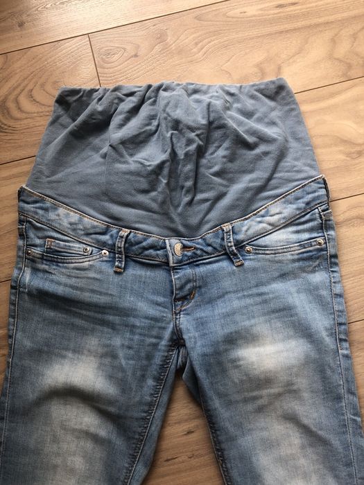 Jeansy ciążowe spodnie H&M r. 36