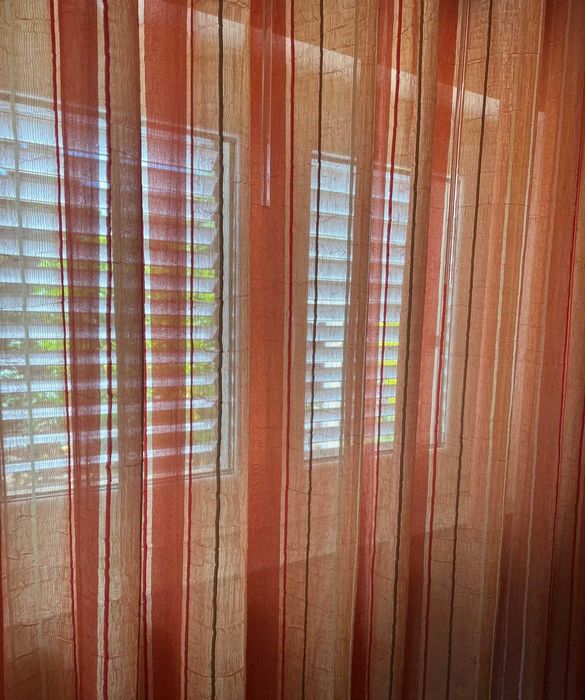 Cortinas com varão inox