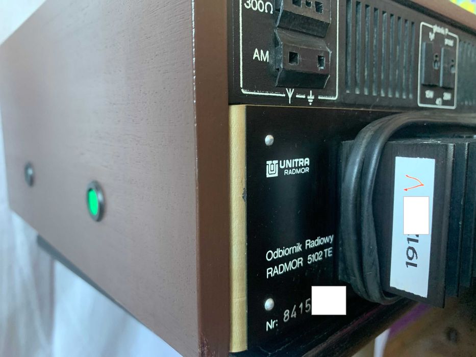Radmor 5102TE plomby po fabrycznym serwisie w Radmor z mojej kolekcji2