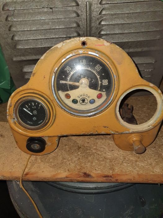 Licznik, prędkościomierz stara skoda