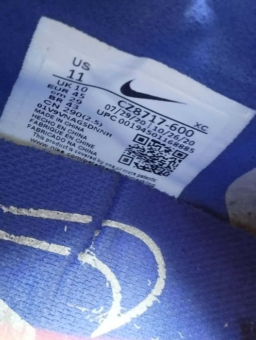 Nike Mercurial Vapor 14 Elite AG buty piłkarskie size 45