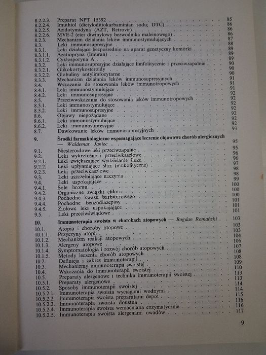 Farmakoterapia chorób alergicznych - Chyrek-Borowska, Wiśniewska