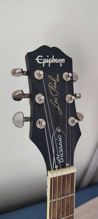Gitara Epiphone Les Paul Classic Black Matte