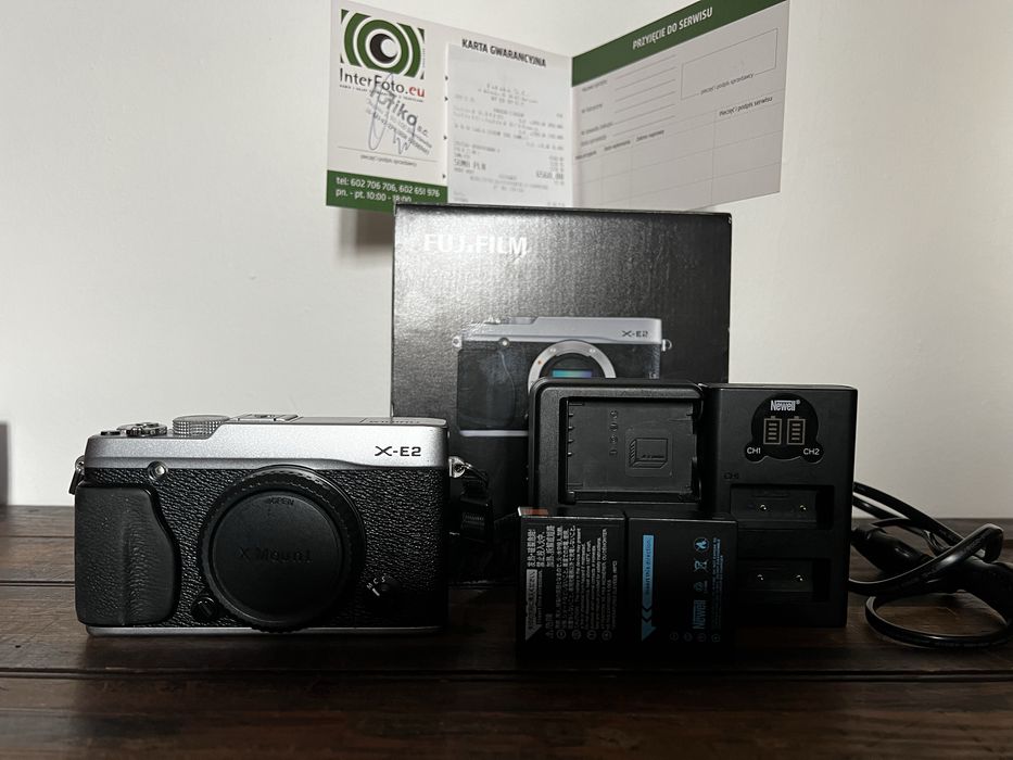 FujiFilm X-E2 zestaw stan bardzo dobry