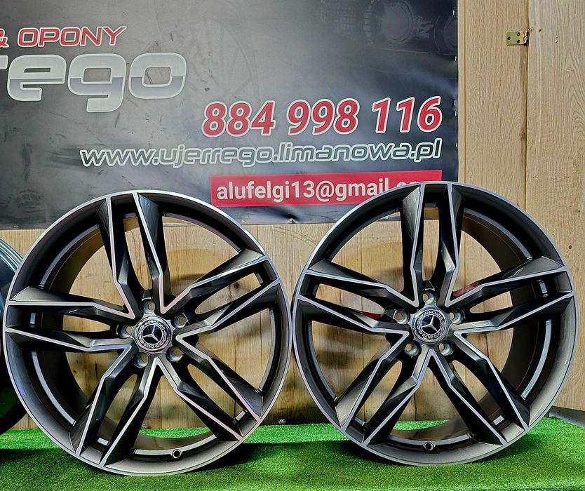 ALUFELGI MERCEDES 20x5x112-Cla,clsGla,Glb,Klasa A,B,C,E,S[ET 45 i 30 ]