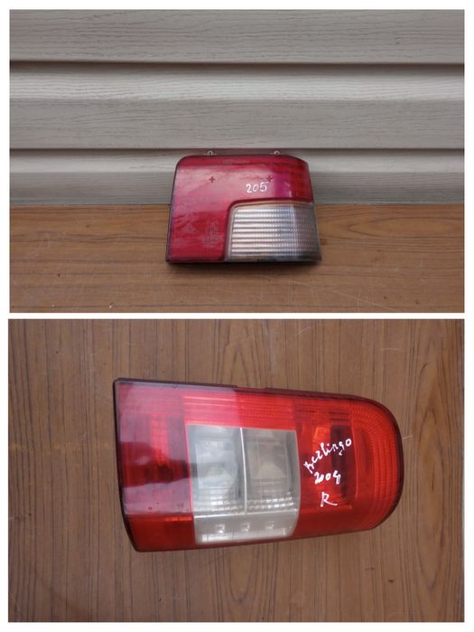Фонарь задній Peugeot 205/206/306/307/405/406/Citroen Berlingo/FiatUno