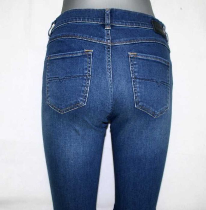 Damskie jeansy Diesel Sandy -Slim Straight 00SFXM nowe oryg. - W27/L30