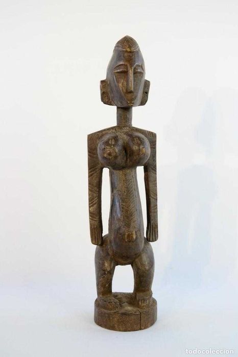 Figura feminina Bamana/Bambara Nyeleni em madeira – Mali