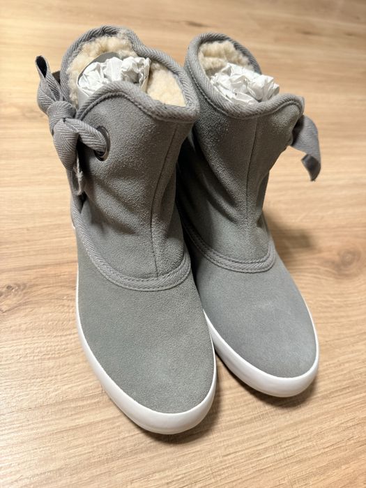 Lacoste botki zimowe ocieplane kozuszkiem roz. 30,5 -18,5cm