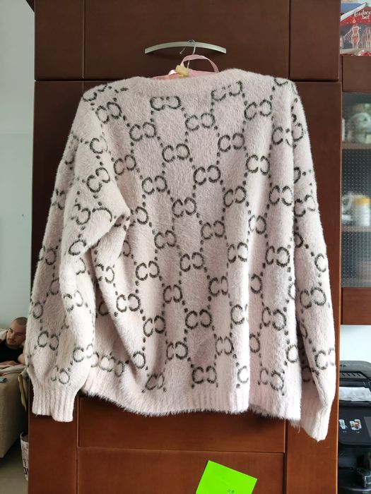 Damaki sweter roz,L/XL