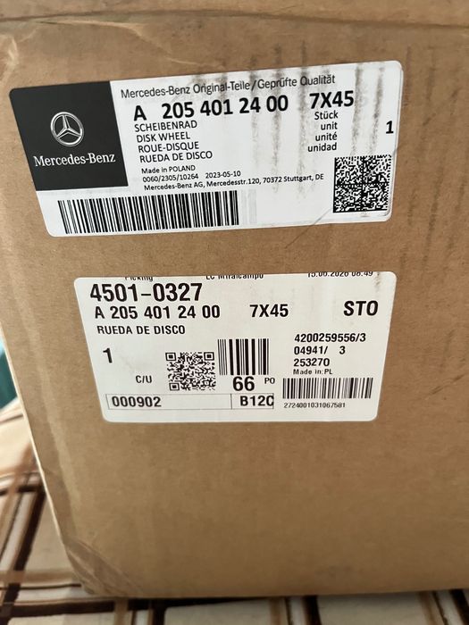 Venda jante Mercedes Benz 16 em estado novo