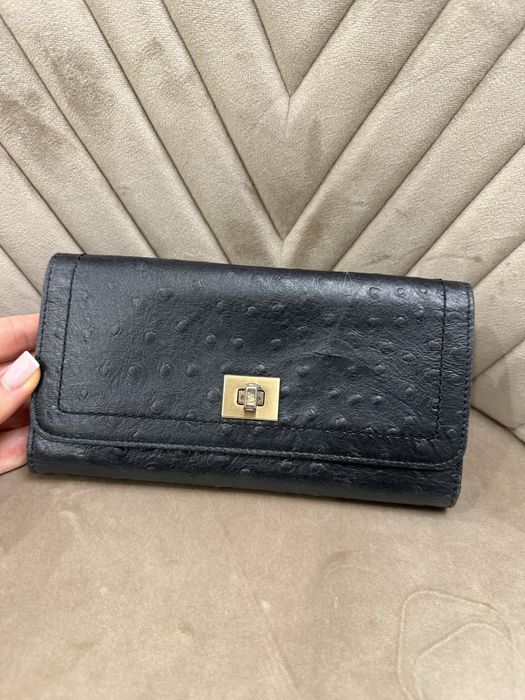 Шкіряний мʼякий гаманець DVF