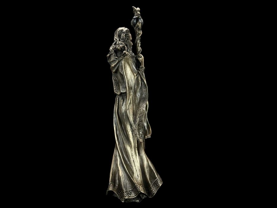 Rzeźba figurka Wielki Czarodziej MERLIN VERONESE WU76427A1