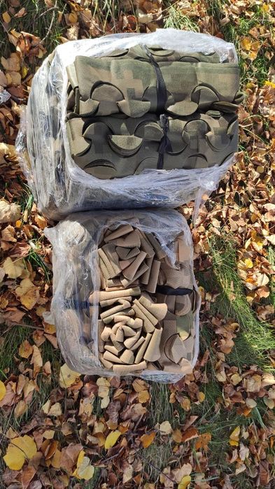 Маскувальні сітки зима, весна , літо, осінь (1,5 х 10 метрів)