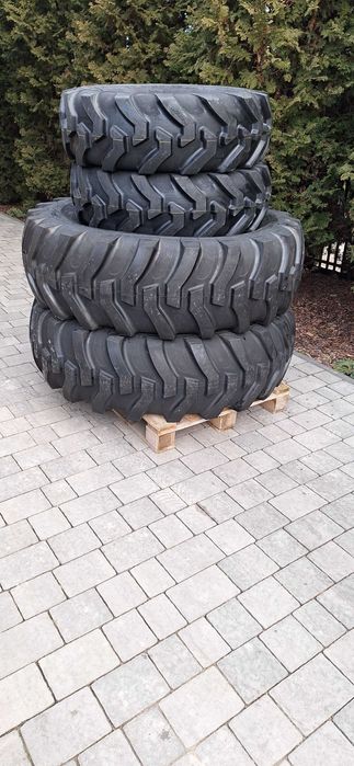 kpl. opony 2x 18.4-26 2x 12.5/80-18 Brutto Dostawa KOPARKO-ŁADOWARKA