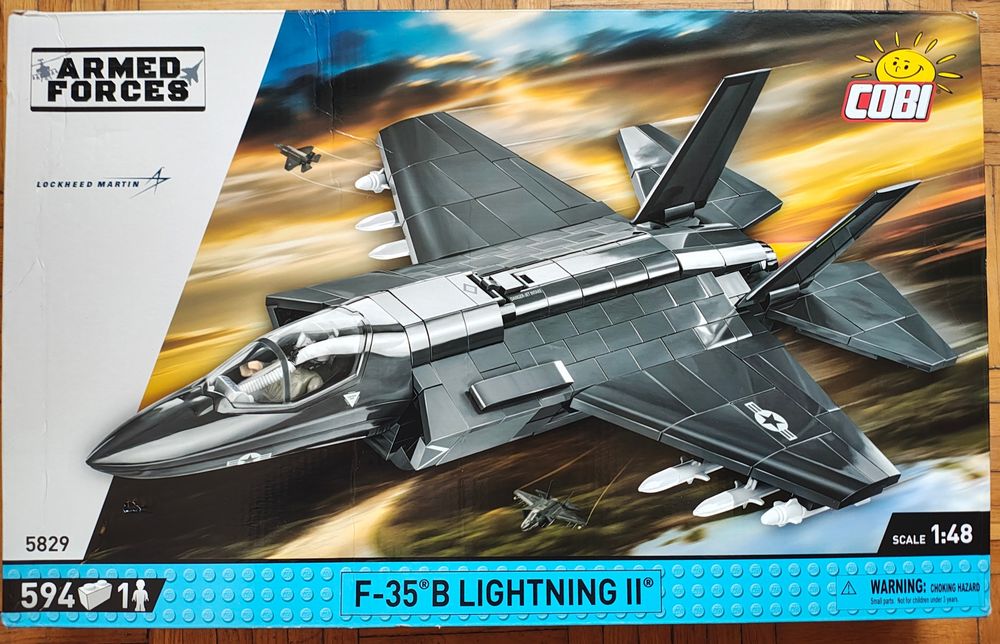 COBI 5829 Samolot F-35B Lightning II USA Myśliwiec