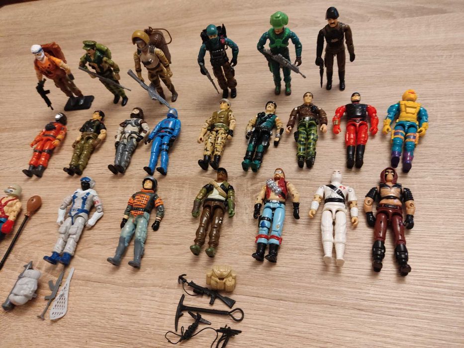 Figurki G. I. Joe GI Joe. Lata 80/90