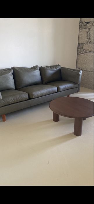Sofa em pele como novo