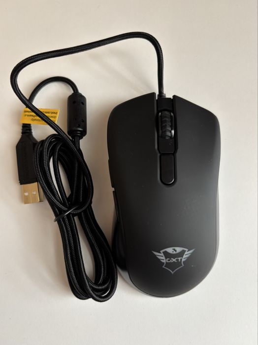Mysz gamingowa czarna Trust GXT 930 Jacx RGB