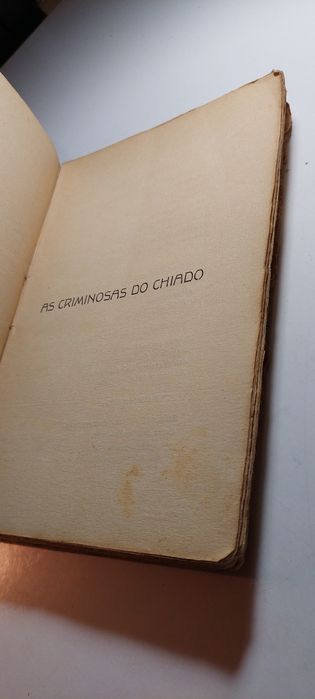 As Criminosas do Chiado - João Ameal, Luiz D'Oliveira Guimarães