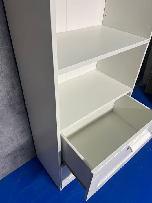 Regał IKEA BRIMNES 60x190 biały szuflady + DARMOWA DOSTAWA