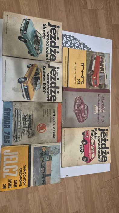 Warszawa M20 Fiat 126 Nysa i inne